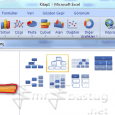 Excel 2007 firmanızın organizasyon yapısını hiyerarşik bir şekilde kolayca gösterebilirsiniz. Ekle/SmartArt diyerek başlıyoruz.
