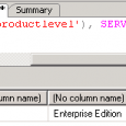 Microsoft SQL Server Versiyonunu Öğrenme SQL Management Studio ile SQL e bağlanıp herhangi bir veritabanı üzerinde sağ klik New Query diyerek aşağıdaki komutu yapıştırıp execute ettiğimizde resimdeki gibi bir sonuç […]