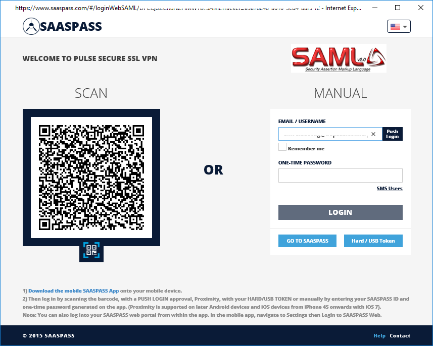 Pulse Secure - SaasPass SAML Integration 16
